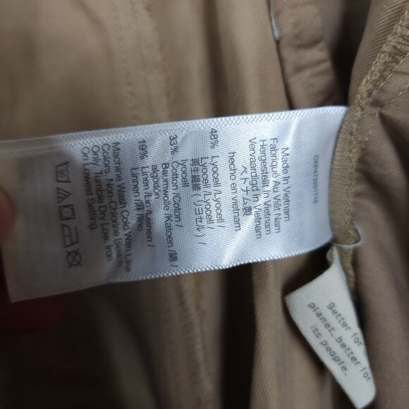 Madewell Plus Harlow Wide-Leg Pants in Seed Khaki Size 20W - Picture 10 of 12